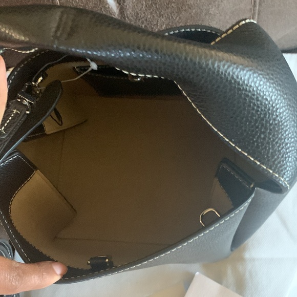 TOTEME Leather Bucket Bag - Picture 13 of 16